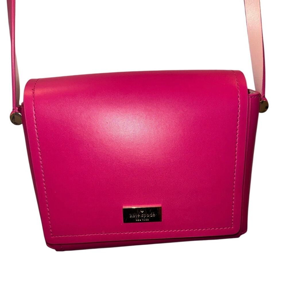 Kate Spade Avva Arbour Hill Hot Pink Crossbody Bag MSRP $199 - Picture 5 of 16